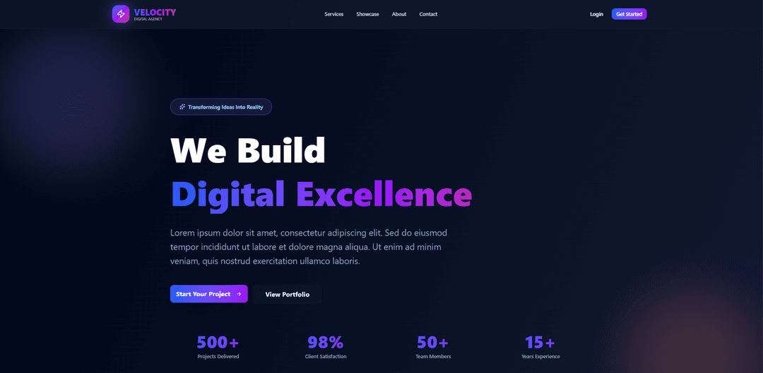 Digital Agency Template
